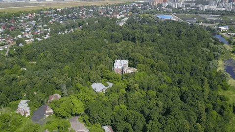 High Altitude Panorama Bykovo Manor