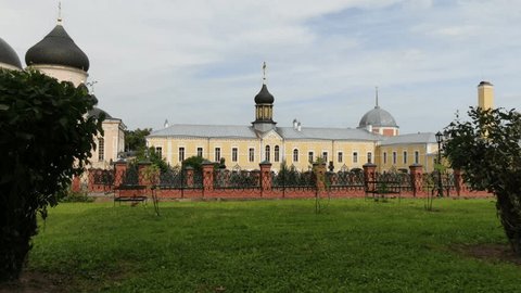 Aerial Approach Voznesenskaya Davidova Pustyn