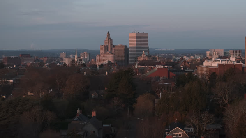 Downtown Providence on an autumn morning. Shot in Rhode Island