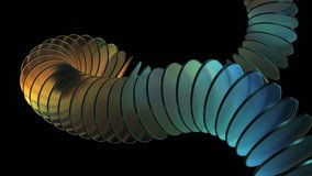 Abstract minimalist animation, 3d render, 4k motion background design seamless looped video - Powered by Shutterstock - Get 15% off with code: PIKWIZARD15