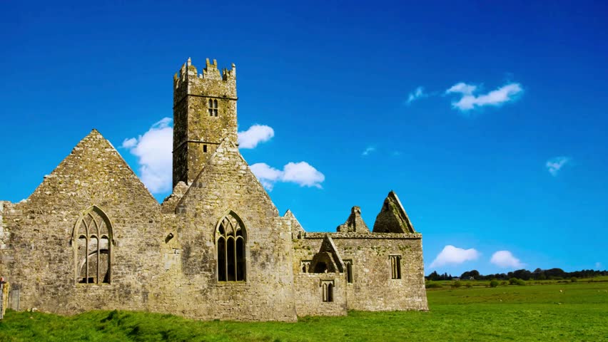 Founded in 1351 and situated near Headford in County Galway, Ross Errilly Friary is one of the best-preserved medieval monastic sites in Ireland.GALWAY, IRELAND. 5th APRIL, 2017: The Claregalway Friary is a medieval Franciscan abbey located in the town of Claregalway, County Galway, Ireland.outside, national monument, green, wanderlust, winter, adventure, wild atlantic way, spiritual, christian, monument, irish, religious, celtic, spirituality, heritage, graveyard, galway, grass, frost, road trip, ireland, architecture, travel, landmark, tourism, old, catholic, culture, traditional, monastery, stone, religion, history, medieval, historic, europe, village, adare, abbey, building, exterior, church, limerick, friary, ancient, landscape, garden, outdoors, blue, outdoor
