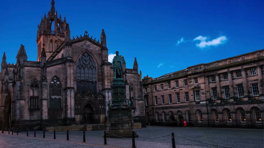 Edinburgh, Scotland, UK - Oktober 01, 2010: St Giles