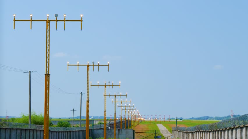 Airplane flying in the air