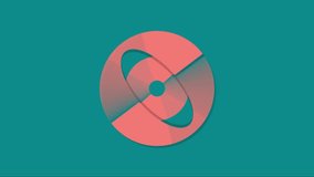 "Abstract spinning circular geometric shapes with red and green gradients."  - Powered by Shutterstock - Get 15% off with code: PIKWIZARD15