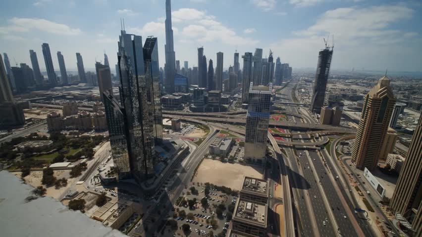 The Burj Khalifa is a megatall skyscraper in Dubai, United Arab Emirates. Designed by Skidmore, Owings and Merrill, it is the world