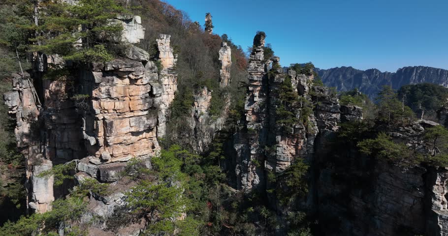Beautiful landscape in Zhangjiajie National Forest Park, China