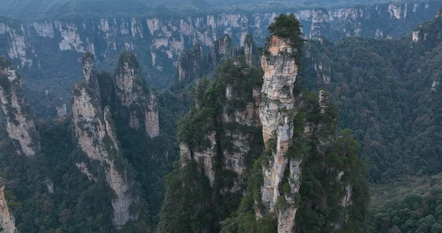 Beautiful landscape in Zhangjiajie National Forest Park, China