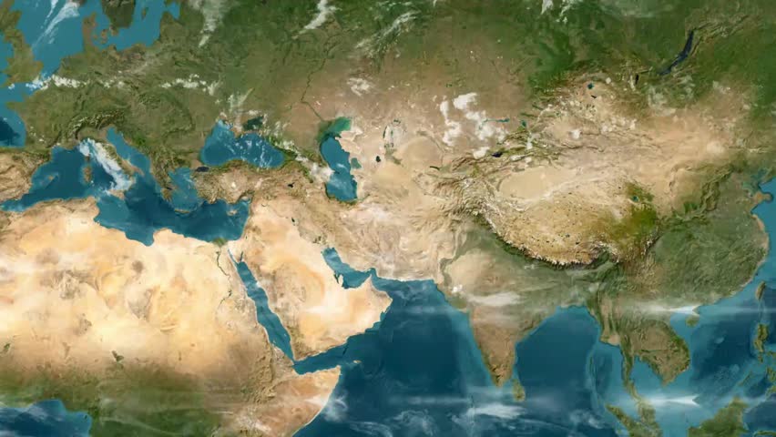 Armenia Country Map with Flag Animation 1080p