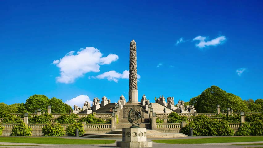 OSLO, NORWAY - JULY 20, 2017: Vigeland sculpture park or Vigelandpark in Oslo, Norway. Vigeland is located in the Frognerpark in Oslo.  - Jul 2, 2025: (Vigelandsparken)-collection of sculptures by Gustav , Frogner P (Frognerparken). Consists of over 200 stone, bronze, and wrought iron sculptures.Frogner  and  sculpture park Oslo Norwaycultural heritage site, urban greenery, green terraces, gustav, architecture, norway travel destination, garden view, floral landscaping, flowerbeds, outdoor art, european travel, vigeland ,  landmark, people at fountain, cultural tourism, city attraction, city park, public fountain, frogner park, sightseeing spot, norway, people, sculpture, art, europe, monument, frognerpark, monolith, garden, sightseeing, travel, culture, attraction, outdoor, frogner, famous, obelisk, gustav vigeland, tourism, city, landmark, beautiful, norwegian, nordic,  daytime, tourists, cultures