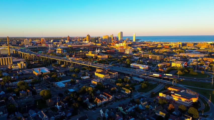 Milwaukee wisconsin third ward drone shots