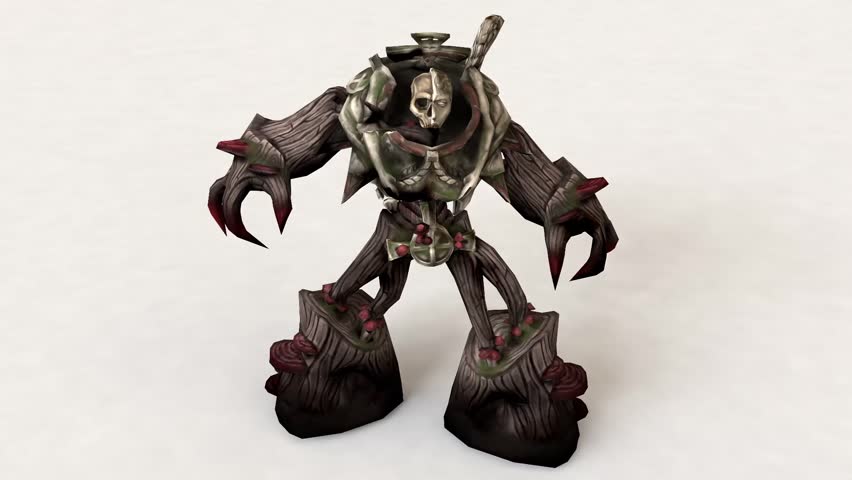 Mythical Cherub Angel in Dark Gothic Fantasy Environment.