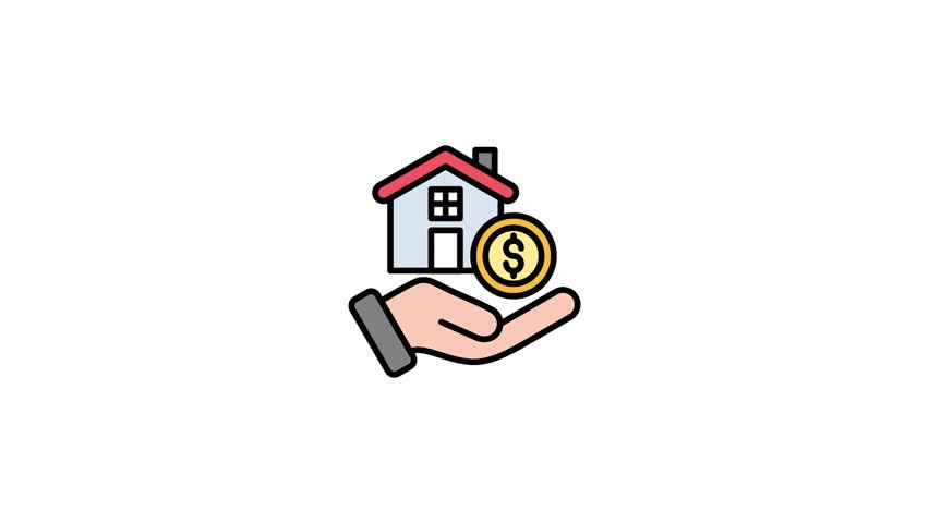 Property Investment Animated UI Icon