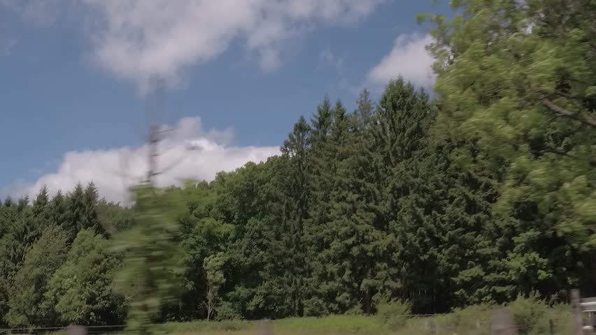 The Ardennes Forest in Belgium Europe - Site of Battle of the Bulge