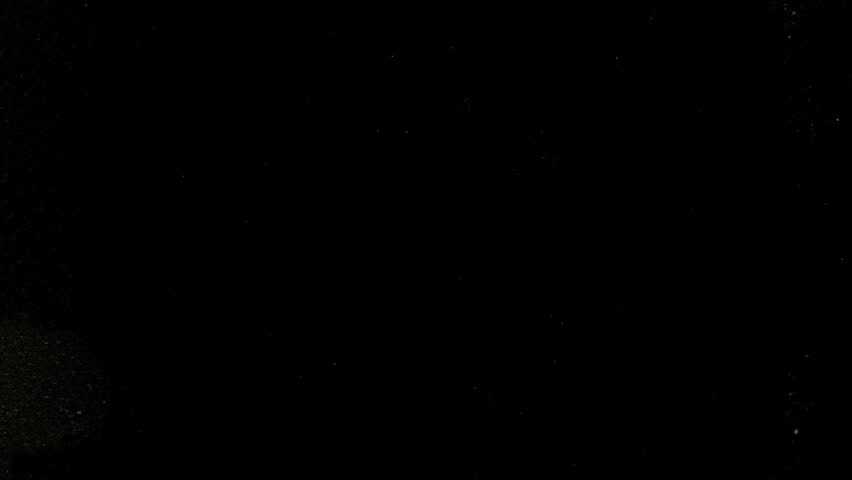 Full black background with faint analog noise and soft glitch flicker, retro VHS scan feel with minimal interference and subtle film dust texture