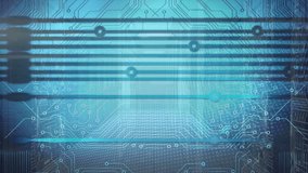 Animation of hand and biometric data processing over globe and computer circuit board. global data processing, computing and internet connections concept digitally generated video. - Powered by Shutterstock - Get 15% off with code: PIKWIZARD15