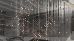 Animation of molecules over caucasian stack of cardboard boxes. Global shipping delivery business data processing and technology concept digitally generated video. - Powered by Shutterstock - Get 15% off with code: PIKWIZARD15