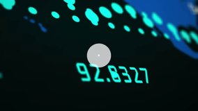 Animation of network of connections over data processing. Global business and digital interface concept digitally generated video. - Powered by Shutterstock - Get 15% off with code: PIKWIZARD15