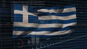 Animation of financial data processing over cityscape. Sport competition global communication and digital interface concept digitally generated video. - Powered by Shutterstock - Get 15% off with code: PIKWIZARD15