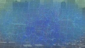 Animation of financial data processing over security padlock and chains. Global finance, business, connections, computing and data processing concept digitally generated video. - Powered by Shutterstock - Get 15% off with code: PIKWIZARD15