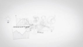 Animation of financial data processing and text over white background. Global finance, business, connections, computing and data processing concept digitally generated video. - Powered by Shutterstock - Get 15% off with code: PIKWIZARD15