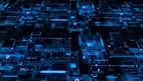 Futuristic digital interface displaying complex data streams and analytical charts with glowing blue lines and grid patterns, representing advanced technology and information processing systems - Powered by Shutterstock - Get 15% off with code: PIKWIZARD15