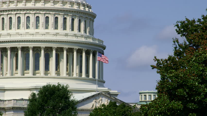 Congress and Capitol building in Washington DC. American Capitol symbol of government and democracy. United States Congress at the Capitol in Washington. US Capitol and Senate building in DC.