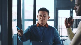 Business Meeting With Discussion on Strategy in a Modern Office Setting - Powered by Shutterstock - Get 15% off with code: PIKWIZARD15