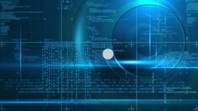 Animation of network of connections over data processing. global business, connections and digital interface concept digitally generated video. - Powered by Shutterstock - Get 15% off with code: PIKWIZARD15