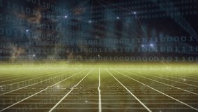 Animation of diverse data processing over dna strand. Global technology and digital interface concept digitally generated video. - Powered by Shutterstock - Get 15% off with code: PIKWIZARD15