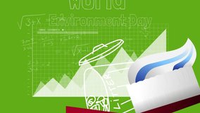 Animation of scope scanning over digital icons and data processing. Global technology science and digital interface concept digitally generated video. - Powered by Shutterstock - Get 15% off with code: PIKWIZARD15