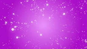 Animation of light spots on purple background. Light, pattern and movement concept digitally generated video. - Powered by Shutterstock - Get 15% off with code: PIKWIZARD15