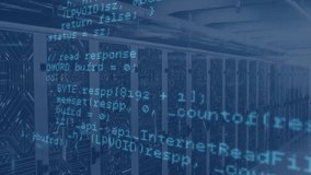 Animation of data processing over computer servers. Global computing, digital interface and data processing concept digitally generated video. - Powered by Shutterstock - Get 15% off with code: PIKWIZARD15