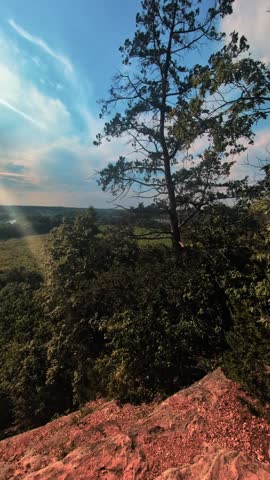 Afternoon View from Frenchman’s Bluff, Missouri