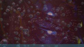 Animation of spots over globe and green background. Global digital interface data processing and technology concept digitally generated video. - Powered by Shutterstock - Get 15% off with code: PIKWIZARD15