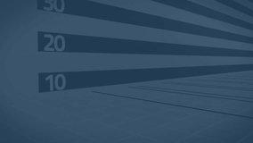 Animation of data processing with diverse people icons over clock and graph on white background. Global technology, computing and digital interface concept digitally generated video. - Powered by Shutterstock - Get 15% off with code: PIKWIZARD15