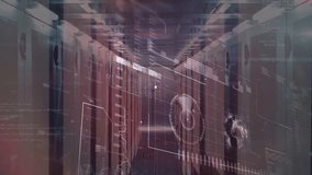 Animation of network of connections over data processing. Global business and digital interface concept digitally generated video. - Powered by Shutterstock - Get 15% off with code: PIKWIZARD15