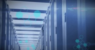 Animation of you win text and data processing over computer servers. Global connections, business, finance, computing and data processing concept digitally generated video. - Powered by Shutterstock - Get 15% off with code: PIKWIZARD15