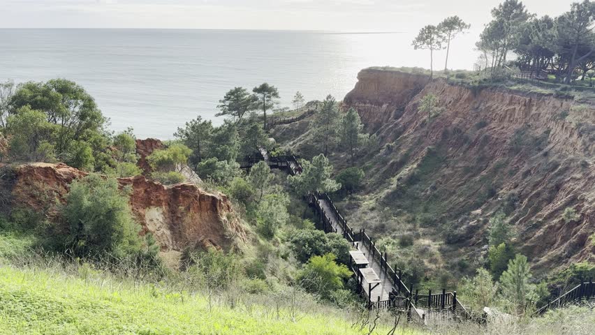  Beach at Olhos de Agua, Portugal