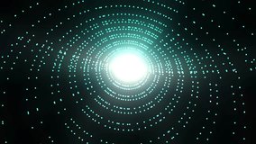 Abstract futuristic digital energy core emitting bright light, surrounded by flowing data particles and dotted grid patterns in a dark space. Represents artificial intelligence, quantum computing, data processing, network systems, digital power, innovation, and advanced technology. Ideal for tech presentations, AI concepts, science fiction visuals, motion graphics, and cinematic technology backgrounds 4K - Powered by Shutterstock - Get 15% off with code: PIKWIZARD15