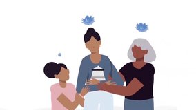 Global team communication illustration showing diverse people connected through online profiles and digital collaboration - Powered by Shutterstock - Get 15% off with code: PIKWIZARD15