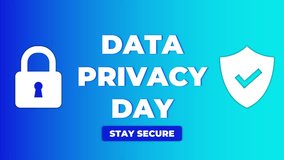 Data Privacy Day: Digital Security, Information Protection, Cybersecurity Awareness and Internet Safety. - Powered by Shutterstock - Get 15% off with code: PIKWIZARD15