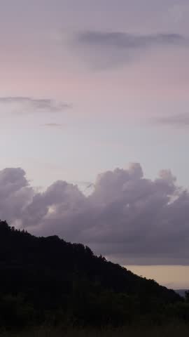 Massive clouds, sunset and thunderstorms, low-fi day in Switzerland