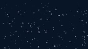 Abstract futuristic motion graphic loop featuring glowing blue geometric shapes, rotating triangles, and HUD elements on a dark background, perfect for sci-fi overlays. - Powered by Shutterstock - Get 15% off with code: PIKWIZARD15