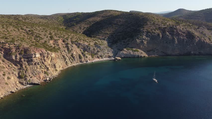 Greece - Chios Island in the North Aegean, west coast (between Akra Mesta and Apothyka Beach)