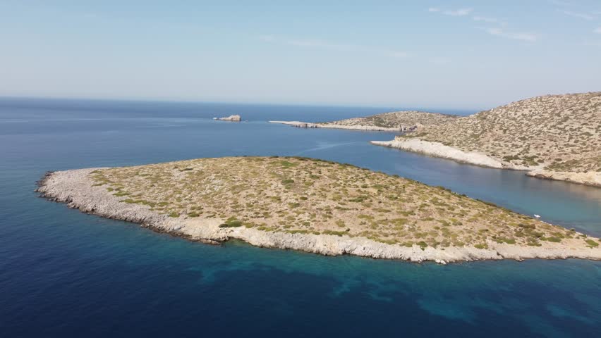 Greece - Chios Island in the North Aegean, west coast (between Ormos Salagona and Trachylia)