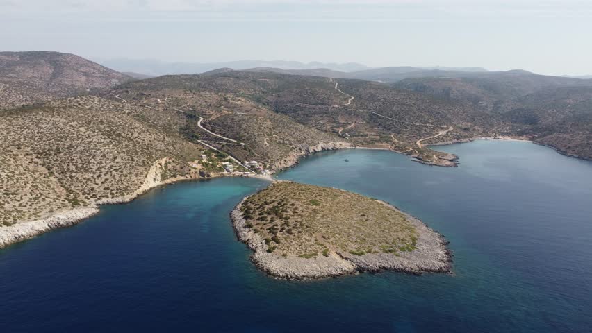 Greece - Chios Island in the North Aegean, west coast (between Ormos Salagona and Trachylia)