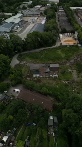 The former Hills and Partridge flour mill Aylesbury, just next to the Grand union Canal