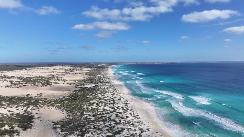 Spectacular aerial footage of Daly Head near Corny Point South Australia