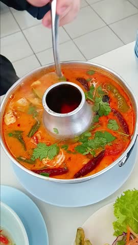 Tom Yum Seafood Recipe in Hot Pot