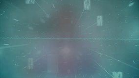 Digital interface with data processing over caucasian male senior doctor touching futuristic screen. Medical healthcare and technology concept - Powered by Shutterstock - Get 15% off with code: PIKWIZARD15